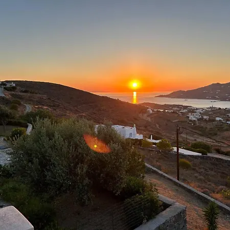 Stelios-korina With Pool And Stunning View In Syros Posidonia Villa