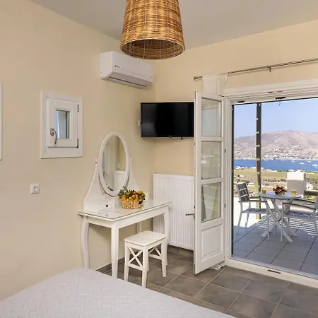 Villa Stelios-korina With Pool And Stunning View In Syros Posidonia