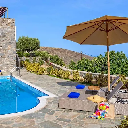 Stelios-korina With Pool And Stunning View In Syros Posidonia Posidhonía