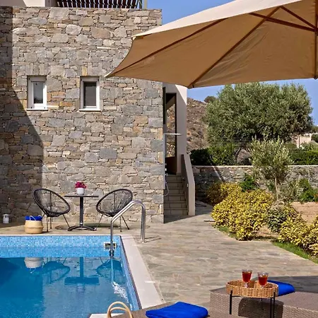 Villa Stelios-korina With Pool And Stunning View In Syros Posidonia *