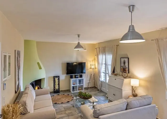 Stelios-korina With Pool And Stunning View In Syros Posidonia Villa