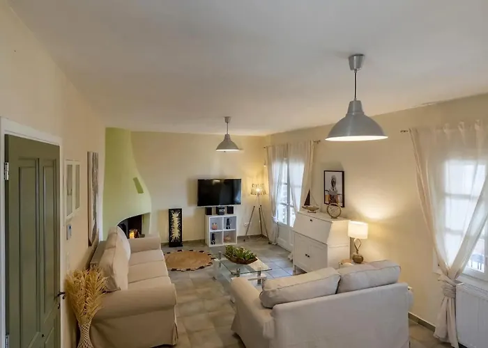 Stelios-korina With Pool And Stunning View In Syros Posidonia Villa