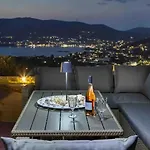 Villa Stelios-korina With Pool And Stunning View In Syros Posidonia Posidhonía