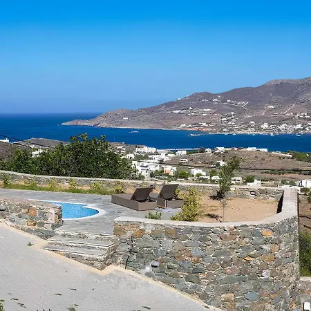 Stelios-korina With Pool And Stunning View In Syros Posidonia Вилла *