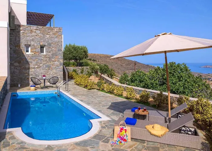 Stelios-korina With Pool And Stunning View In Syros Posidonia Villa *